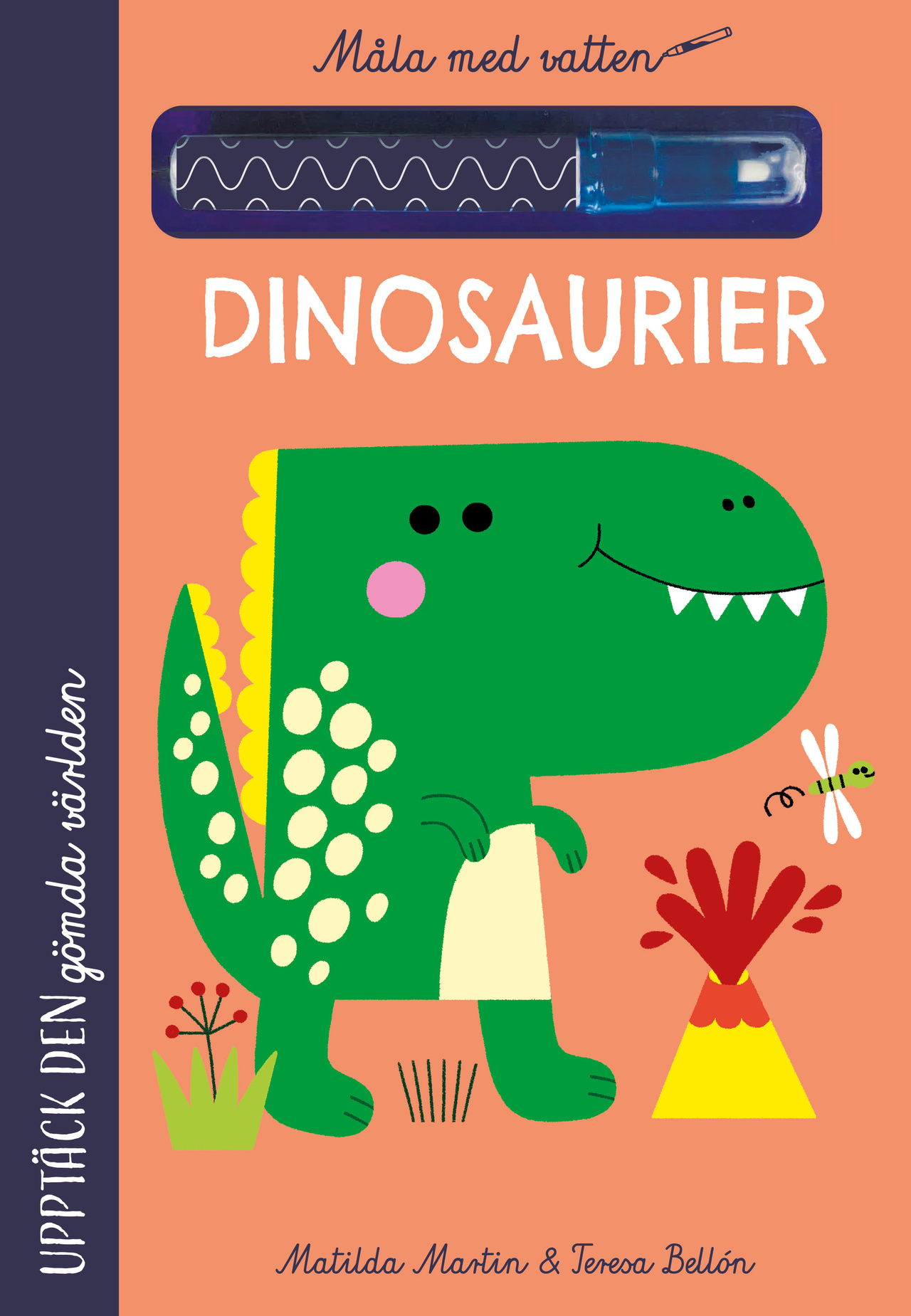 Dinosaurier - Måla med vatten