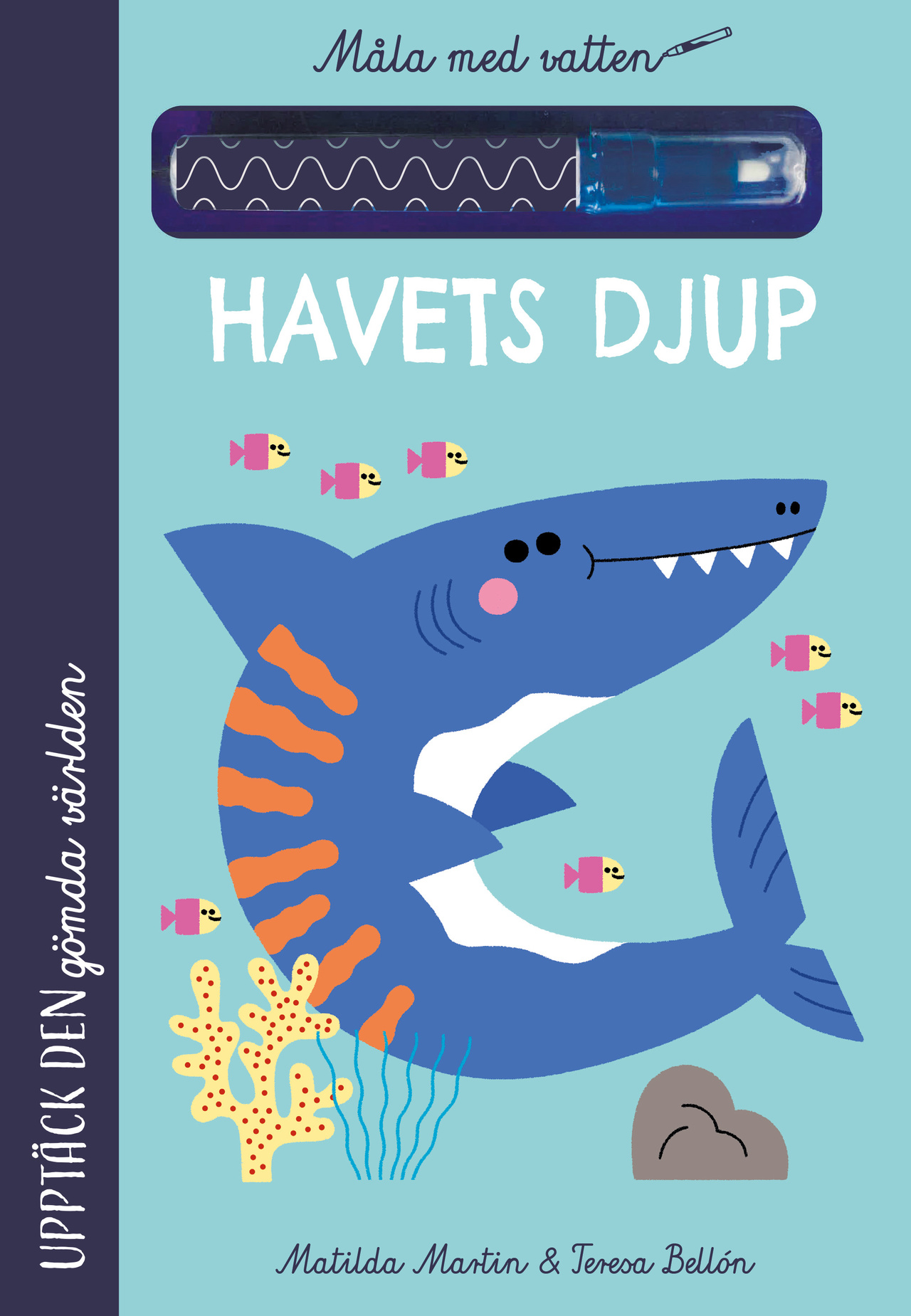 Havets djup - Måla med vatten