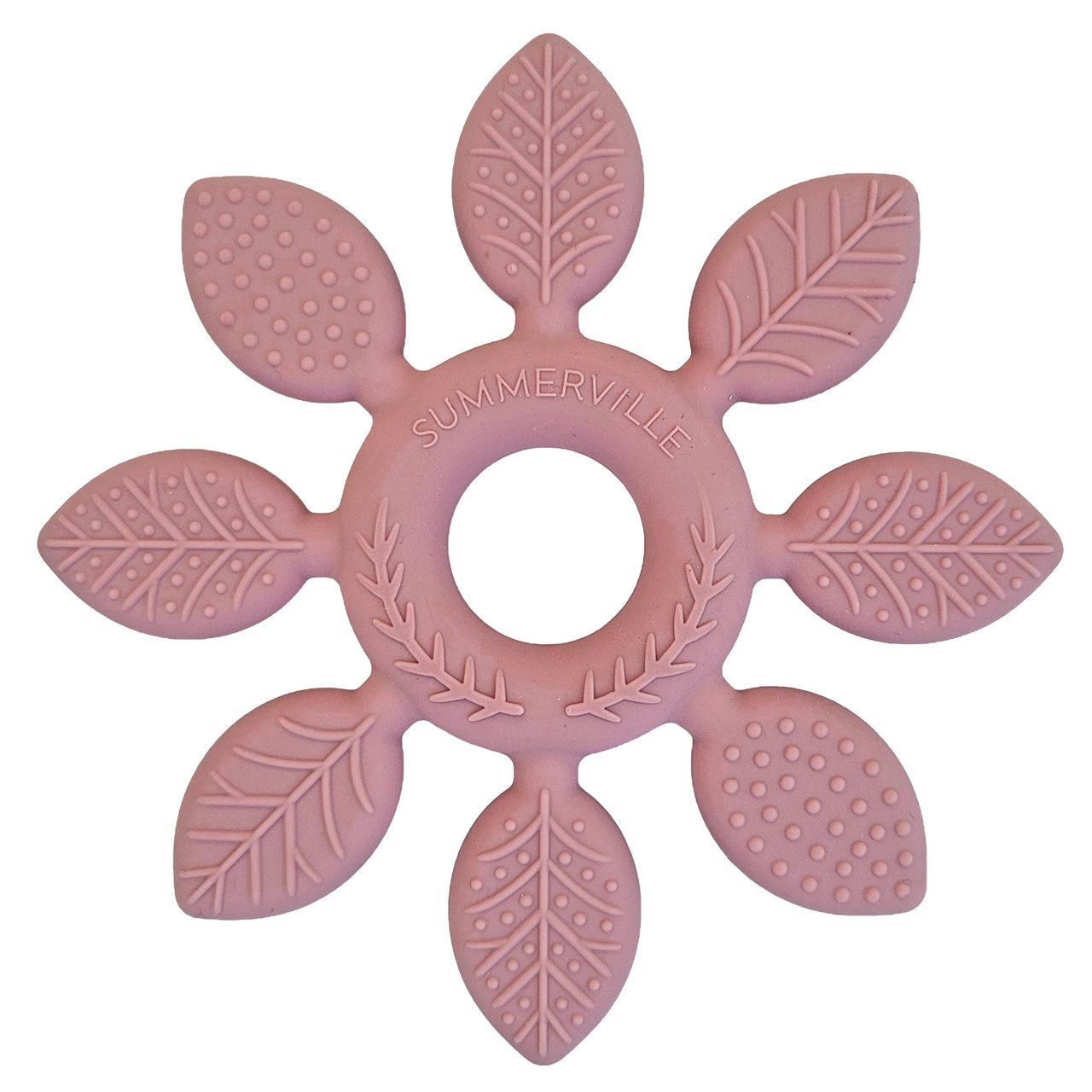Bitleksak löv blush pink