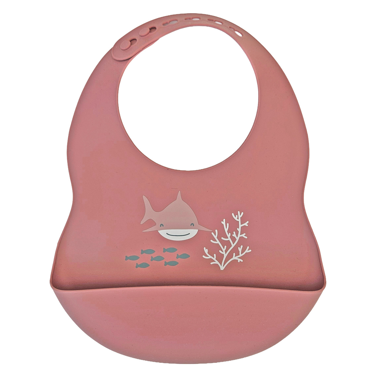 Haklapp silikon dusty rose ocean