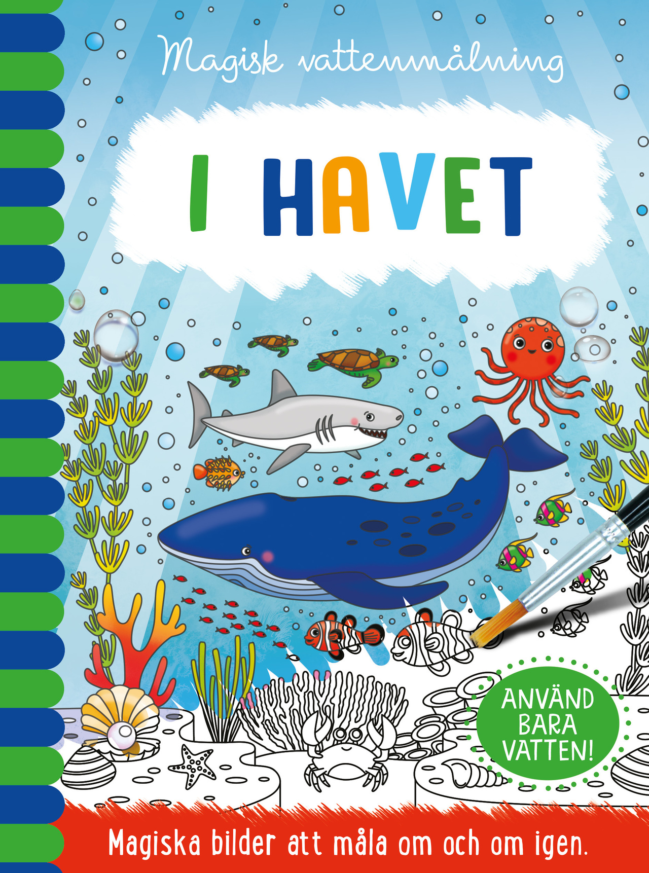 Magisk vattenmålning - I havet