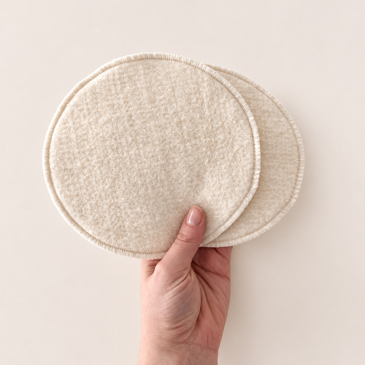 Silk & Merino Woll Breast Pads (12,5cm)
