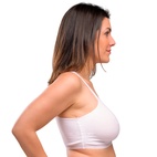 Comfort bra white