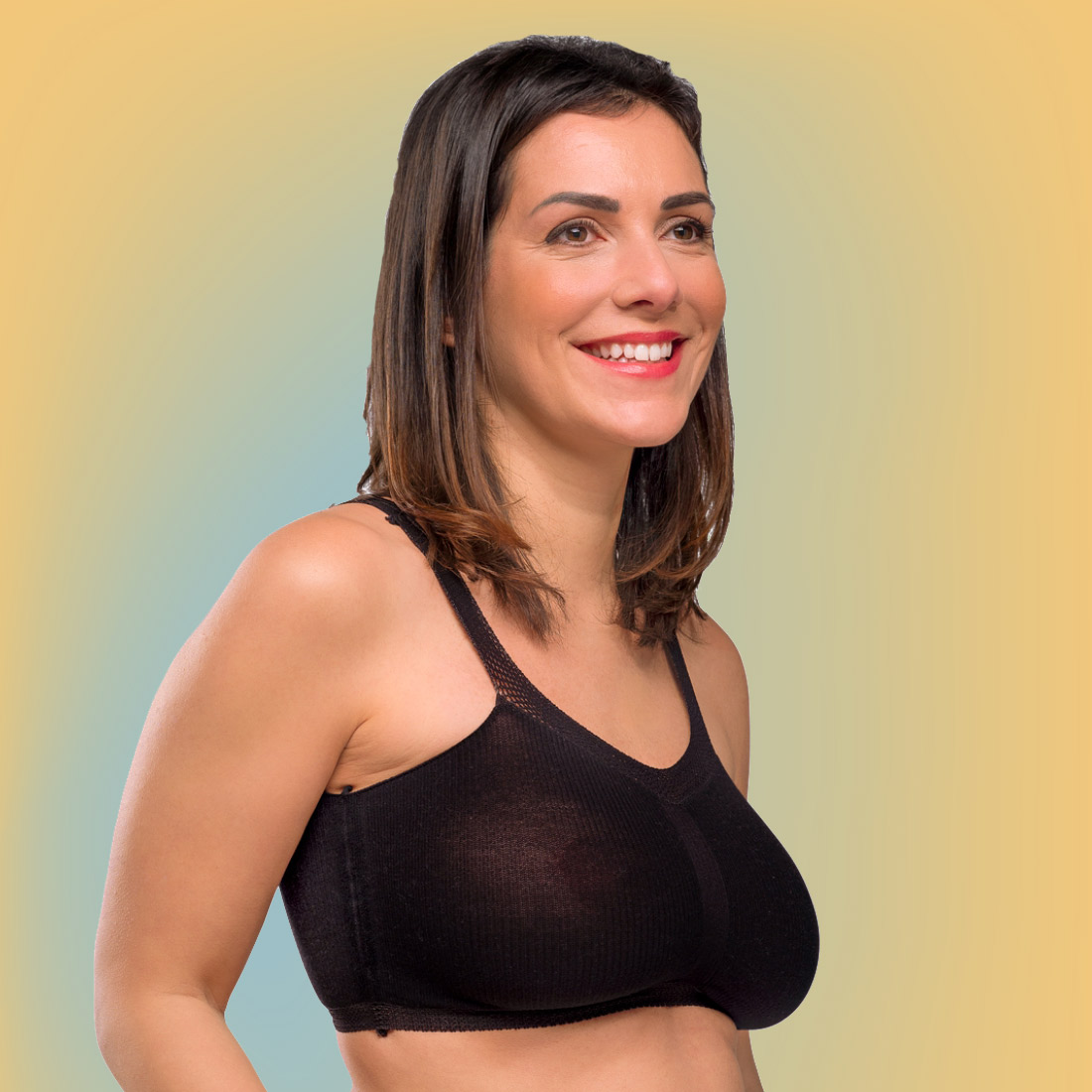 Comfort bra black