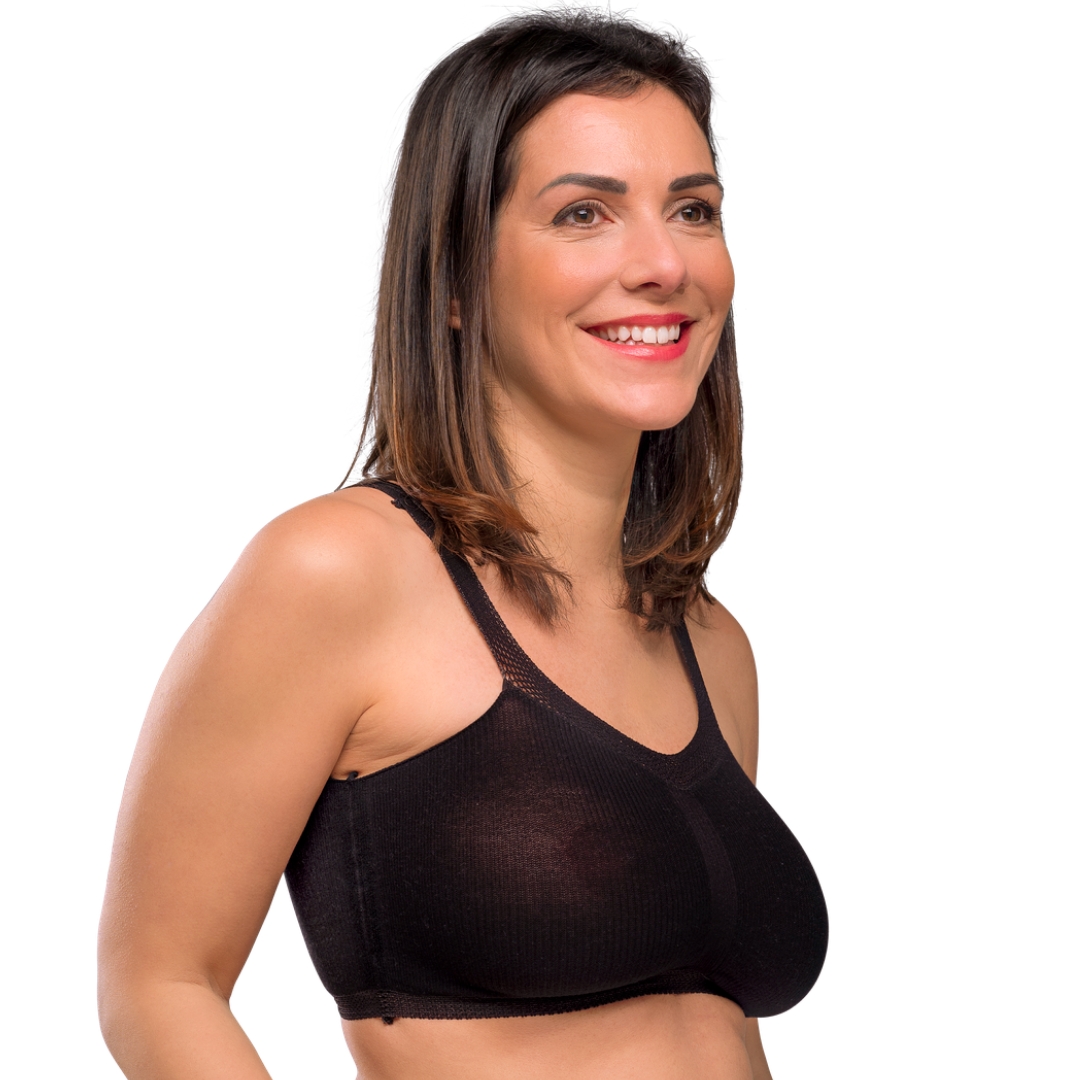 Comfort bra black L