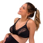 Soft as Silk nursing bra black