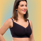 Organic Maternity & Nursing bra black