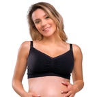 Organic Maternity & Nursing bra black