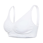 Padded Maternity & Nursing bra Carri-Gel white