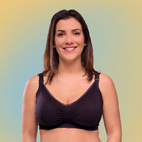 Padded Maternity & Nursing bra Carri-Gel black